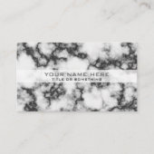 Elegant Marble Visitekaartje (Voorkant)