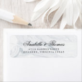 Elegant Marble Wedding Etiket (Insitu)