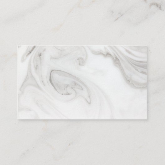 Elegant Marble Wedding Website Enclosure Card Informatiekaartje (Achterkant)