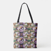 Elegant Mardi Gras maskers Tote Bag (Achterkant)