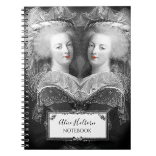 Elegant, Marie Antoinette gepersonaliseerd Notitieboek