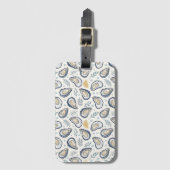 Elegant Marine Oysters Bagagelabel (Voorkant (verticaal))