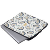 Elegant Marine Oysters Laptop Sleeve (Voorkant onderkant)