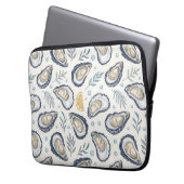 Elegant Marine Oysters Laptop Sleeve (Voorkant Links)