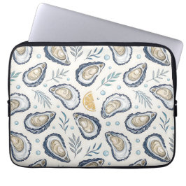 Elegant Marine Oysters Laptop Sleeve