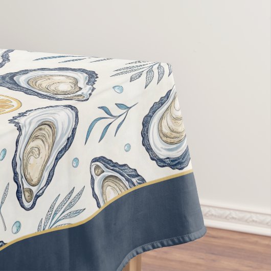 Elegant Marine Oysters Tafelkleed (Voorbeeld)