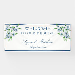 Elegant marine & White Wedding Reception Spandoek