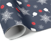 Elegant marineblauw 💙 kerst cadeaupapier (Rol Hoek)