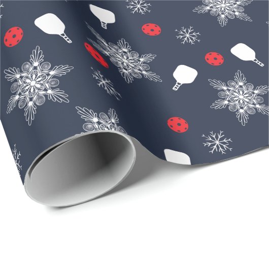 Elegant marineblauw 💙 kerst cadeaupapier (Rol Hoek)