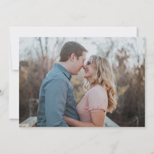 Elegant marineblauw roze repetitief diner kaart (Achterkant)