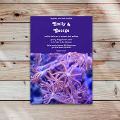 Elegant marinekoraalriffen Nautical Coastal Weddin Kaart