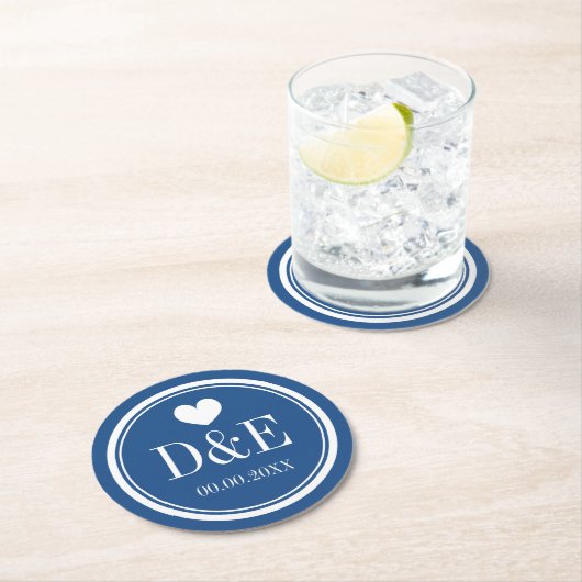 Elegant marinemonologa onderzetters (Insitu)