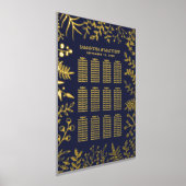 Elegant marineschip en goudpleisterkaart voor brui folie afdrukken (Laagn)