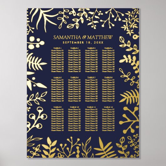 Elegant marineschip en goudpleisterkaart voor brui folie afdrukken (Voorkant)