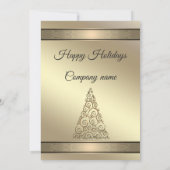 Elegant marinesfeest kaart (Achterkant)