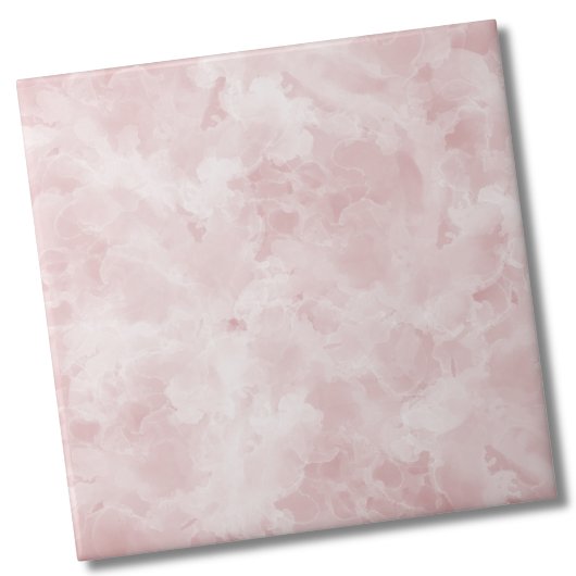 Elegant Marmer Blush Roze Tegeltje