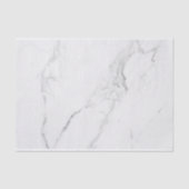 Elegant marmer en krans bruiloft weefsel papier (Voorkant)