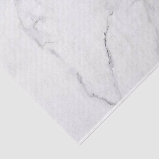 Elegant marmer en krans bruiloft weefsel papier (Detail)