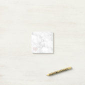 Elegant Marmer en Roos Gouden Folie Geometrisch Ha Post-it® Notes (Op bureau)
