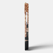 Elegant marmer Glitter Drives Case-Mate iPhone Case (Achterkant / Links)