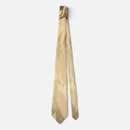 Elegant marmer goud stropdas