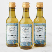 Elegant marmer Hartelijk dank voor het etiket van (Flessen)