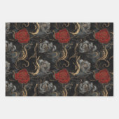 Elegant Marmer in Grijs Rood en Goud Decoupage Inpakpapier Vel (Voorkant 3)