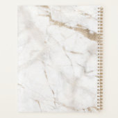 Elegant, marmer monogram uitnodiging planner (Achterkant)