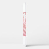 Elegant marmer textuur. Roos goudvloeistof glanzen Case-Mate iPhone Case (Achterkant / Rechts)