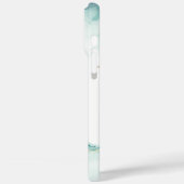 Elegant marmeren agaat patroon script Case-Mate iPhone case (Achterkant / Links)