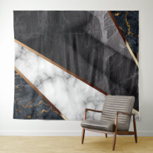 Elegant Marmeren Collage Patroon