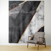 Elegant Marmeren Collage Patroon Wandkleed (In situ)