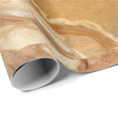 Elegant Marmeren Naadloos Patroon Cadeaupapier (Rol Hoek)