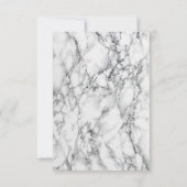 Elegant Marmeren Nieuwjaarsfeest (Achterkant)