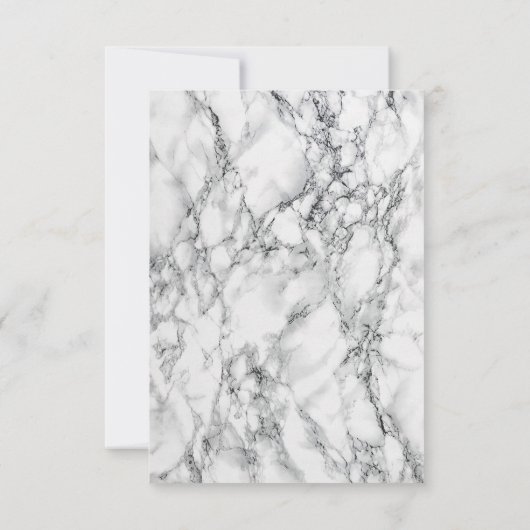 Elegant Marmeren Nieuwjaarsfeest (Achterkant)