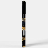 Elegant marmeren ontwerp met gouden tinten Case-Mate iPhone case (Achterkant / Rechts)