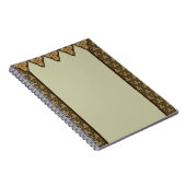 Elegant Marokkaans design Notitieboek (Rechterzijde)