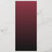 Elegant Maroon Formal Menu (Achterkant)