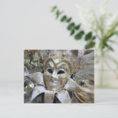 Elegant Maskerade Masker Ansichtkaart Briefkaart (Staand voorkant)
