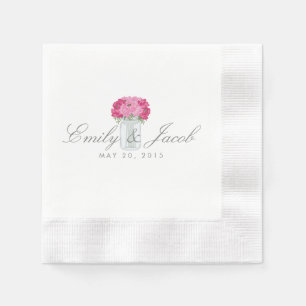 Elegant Mason Jar Servetten