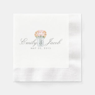 Elegant Mason Jar Servetten