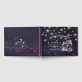 Elegant Mason Jar String Lights Wedding Guestbook Gastenboek (Volledig)