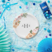 Elegant Mason Jar Wedding Papieren Bordje (Feest)