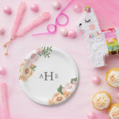 Elegant Mason Jar Wedding Papieren Bordje (Feest)