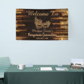 Elegant Masquerade Quinceañera 15e verjaardag Spandoek (Beurs)