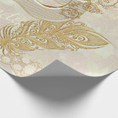 Elegant Masquerade Wrapping Paper Cadeaupapier (Hoek)