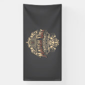 Elegant Match Day 2025-viering Spandoek (Verticaal)