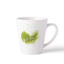 Elegant Matcha latte cup