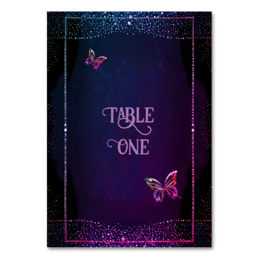 Elegant Mauve en Gouden Bruiloft Kaart (Voorkant)