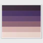 Elegant Mauve Gradient inpakpapier (Vlak)